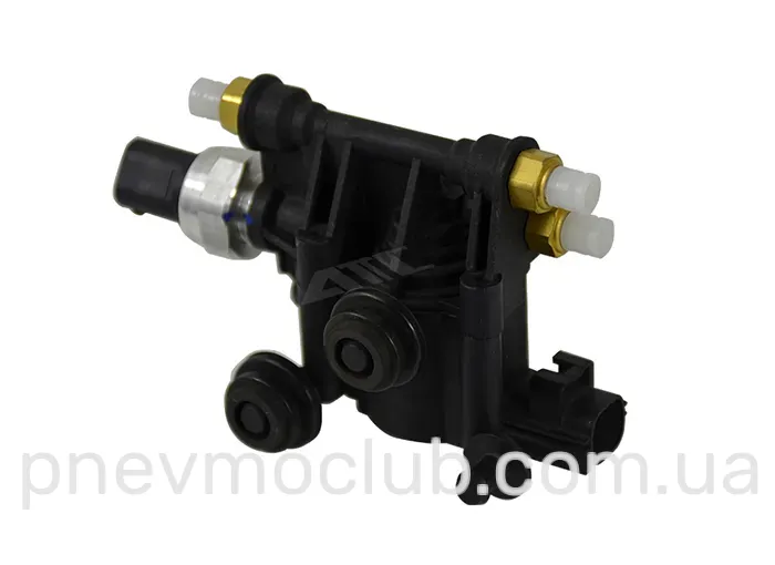 Блок клапанов пневмоподвески Land Rover Discovery 3 L319 (RQN500040)